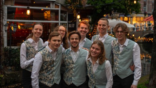 Foto met zijn alle