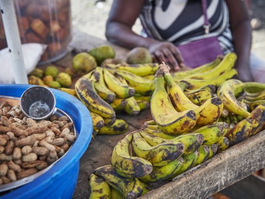 bananas in Goma