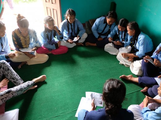 kinderen nepal